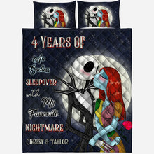 Load image into Gallery viewer, Personalized Nightmare Quilt Set with Custom Name | Unique Gift