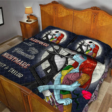 Load image into Gallery viewer, Personalized Nightmare Quilt Set with Custom Name | Unique Gift