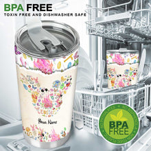 Load image into Gallery viewer, Personalized Happy Easter Tumbler Custom Name Gift Idea