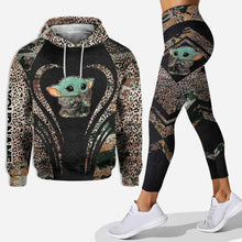 Load image into Gallery viewer, Personalized Hoodie and Leggings Set Custom Name Gift for Mom