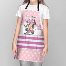 Load image into Gallery viewer, Personalized Minnie Mouse Apron Custom Name Gift for Kids