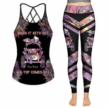 Load image into Gallery viewer, Personalized Car Cross Tank Top & Leggings Custom Name Gift