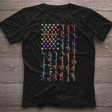 Load image into Gallery viewer, Personalized Mouse Ears Pledge of Allegiance T-shirt & Hoodie for Independence Day