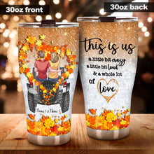 Load image into Gallery viewer, Personalized Car Tumbler Custom Name Couple Gift for Love