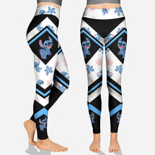Load image into Gallery viewer, Personalized Ohana Hoodie and Leggings Set for Kids and Adults