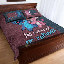 Load image into Gallery viewer, Personalized Ohana Quilt Set Custom Names Couples Gift