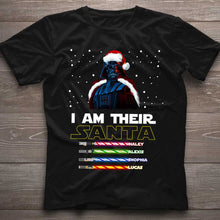 Load image into Gallery viewer, Personalized Christmas T-Shirt & Hoodie Gift for Dad - I Am Their Santa