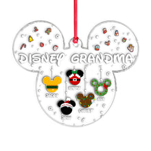 Load image into Gallery viewer, Personalized Christmas Ornament for Grandma with Custom Names