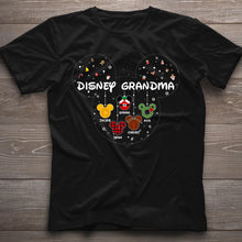 Load image into Gallery viewer, Personalized Christmas T-shirt and Hoodie for Grandma