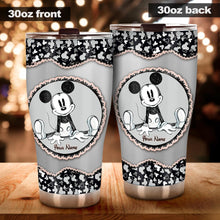 Load image into Gallery viewer, Personalized Mouse Ears Tumbler Custom Name Gift for Birthday