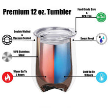 Load image into Gallery viewer, Personalized Wine Tumbler with Cute Mouse Ears | Custom Gift for Mom