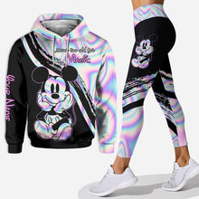 Load image into Gallery viewer, Personalized Mouse Hoodie and Leggings Custom Name Gift for Her