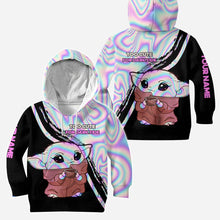 Load image into Gallery viewer, Personalized Hoodie & Leggings Set Cute Baby Yoda Gift Idea