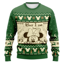 Load image into Gallery viewer, Personalized Christmas Mouse Sweater Custom Name Gift
