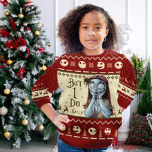Load image into Gallery viewer, Personalized Nightmare Before Christmas Sweater for Couples