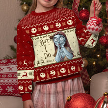 Load image into Gallery viewer, Personalized Nightmare Before Christmas Sweater for Couples
