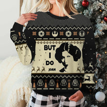 Load image into Gallery viewer, Personalized Christmas Sweater Custom Names Gift for Couples