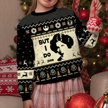 Load image into Gallery viewer, Personalized Christmas Sweater Custom Names Gift for Couples