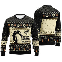 Load image into Gallery viewer, Personalized Christmas Sweater Custom Names Gift for Couples
