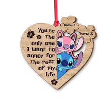 Load image into Gallery viewer, Personalized Christmas Ohana Ornament Custom Name Keepsake Gift