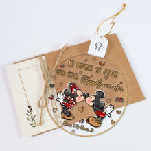 Load image into Gallery viewer, Personalized LED Acrylic Christmas Ornament Custom Names Gift