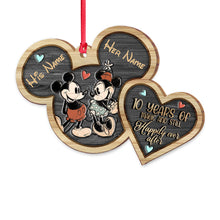 Load image into Gallery viewer, Personalized Mickey Mouse Christmas Ornament Custom Names Gift