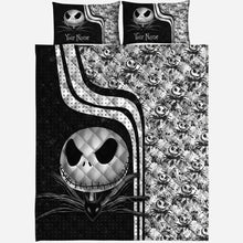 Load image into Gallery viewer, Personalized Halloween Quilt Set Custom Name Gift for Kids