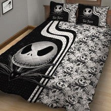 Load image into Gallery viewer, Personalized Halloween Quilt Set Custom Name Gift for Kids