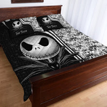 Load image into Gallery viewer, Personalized Halloween Quilt Set Custom Name Gift for Kids
