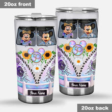 Load image into Gallery viewer, Personalized 50 Years Of Magic Mouse Tumbler Custom Name Gift