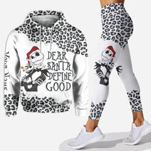 Load image into Gallery viewer, Personalized Christmas Hoodie and Leggings Set with Custom Name