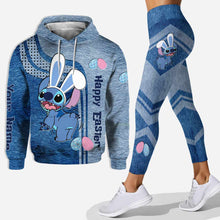 Load image into Gallery viewer, Personalized Easter Hoodie and Leggings Set Custom Name Gift