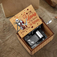 Load image into Gallery viewer, Personalized Hand Crank Music Box Custom Name Gift for Couples
