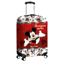 Load image into Gallery viewer, Personalized Mickey Mouse Luggage Cover Custom Name Travel Gift