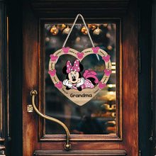 Load image into Gallery viewer, Personalized Minnie Mouse Wood Sign Gift for Grandma - Mother's Day
