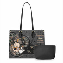 Load image into Gallery viewer, Personalized Leather Handbag for Grandma with Custom Names - Mother's Day Gift