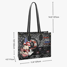 Load image into Gallery viewer, Personalized Leather Handbag with American Theme for Nana