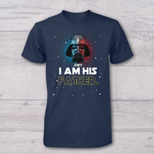 Load image into Gallery viewer, Personalized Star Wars Father and Son T-Shirt & Onesie Set Gift