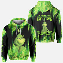 Load image into Gallery viewer, Personalized Grinch Christmas Hoodie Custom Name Gift Idea