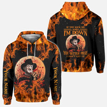 Load image into Gallery viewer, Personalized Halloween All Over Print Hoodie Custom Name Gift