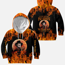 Load image into Gallery viewer, Personalized Halloween All Over Print Hoodie Custom Name Gift