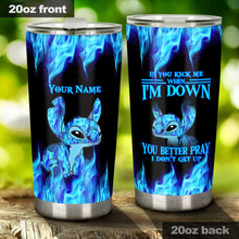 Load image into Gallery viewer, Personalized Ohana Tumbler Custom Name Birthday Gift Idea