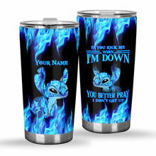 Load image into Gallery viewer, Personalized Ohana Tumbler Custom Name Birthday Gift Idea