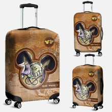 Load image into Gallery viewer, Personalized Travel Luggage Cover Custom Name Gift for Couples