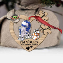 Load image into Gallery viewer, Personalized Star Wars Ornament Custom Name Gift for Christmas