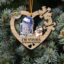 Load image into Gallery viewer, Personalized Star Wars Ornament Custom Name Gift for Christmas