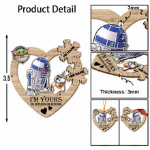 Load image into Gallery viewer, Personalized Star Wars Ornament Custom Name Gift for Christmas