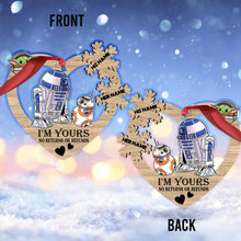 Load image into Gallery viewer, Personalized Star Wars Ornament Custom Name Gift for Christmas