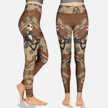 Load image into Gallery viewer, Personalized Vintage Nightmare Hoodie & Leggings Set for Halloween