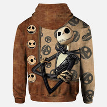 Load image into Gallery viewer, Personalized Vintage Nightmare Hoodie & Leggings Set for Halloween